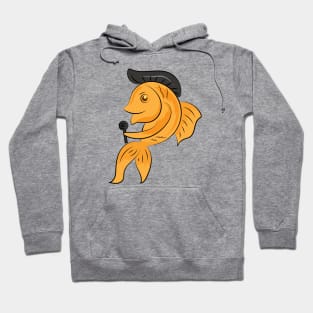 Singing Fish" - A hair-raising Hoodie